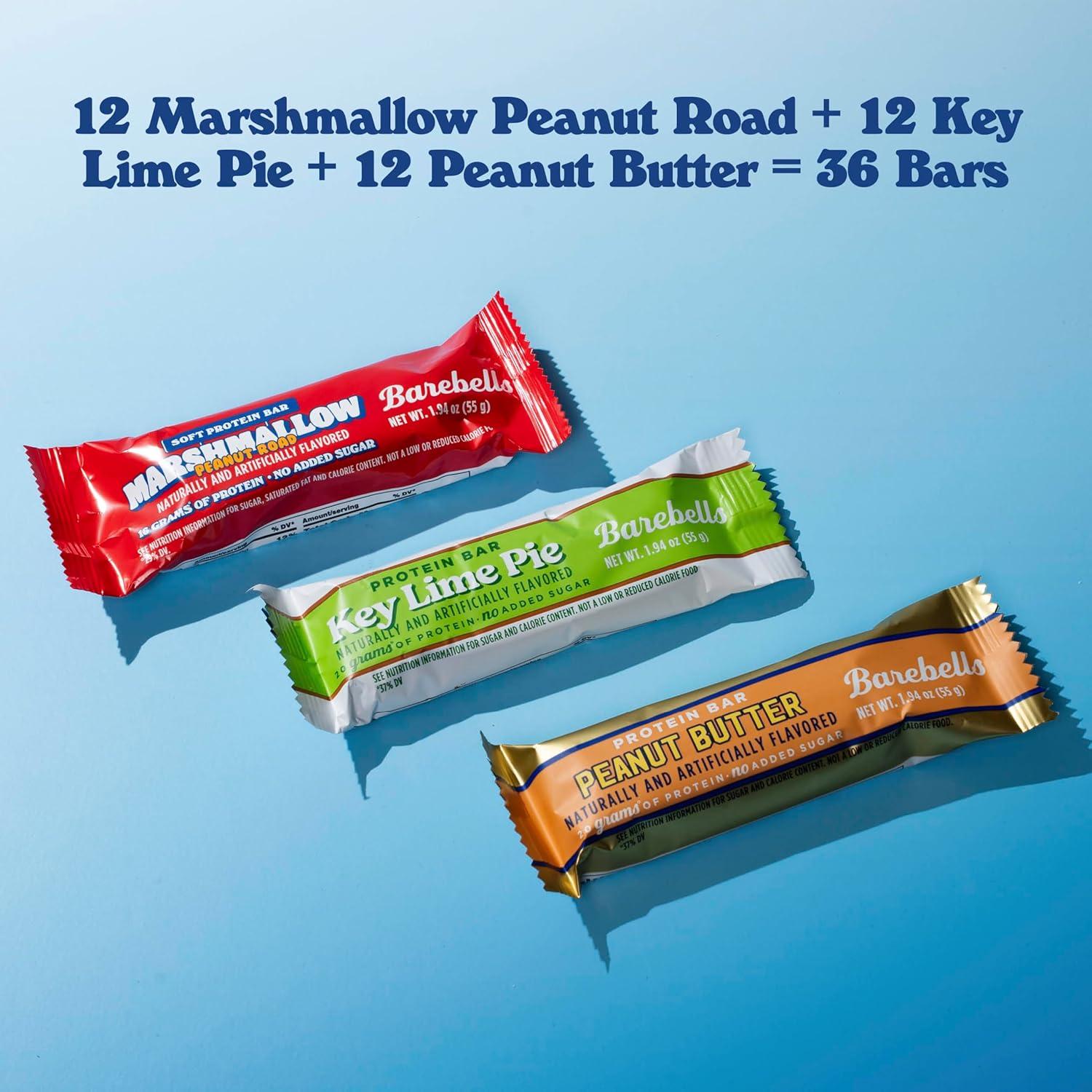 image:imageBarebells Protein Bars Peoples Choice Variety Pack 24 Bars 2 Packs of 12 20g High Protein Treats Chocolate Nutrition Bars with No Added Sugar OnTheGo Breakfast or PostWorkout SnackNew On The Block Bundle