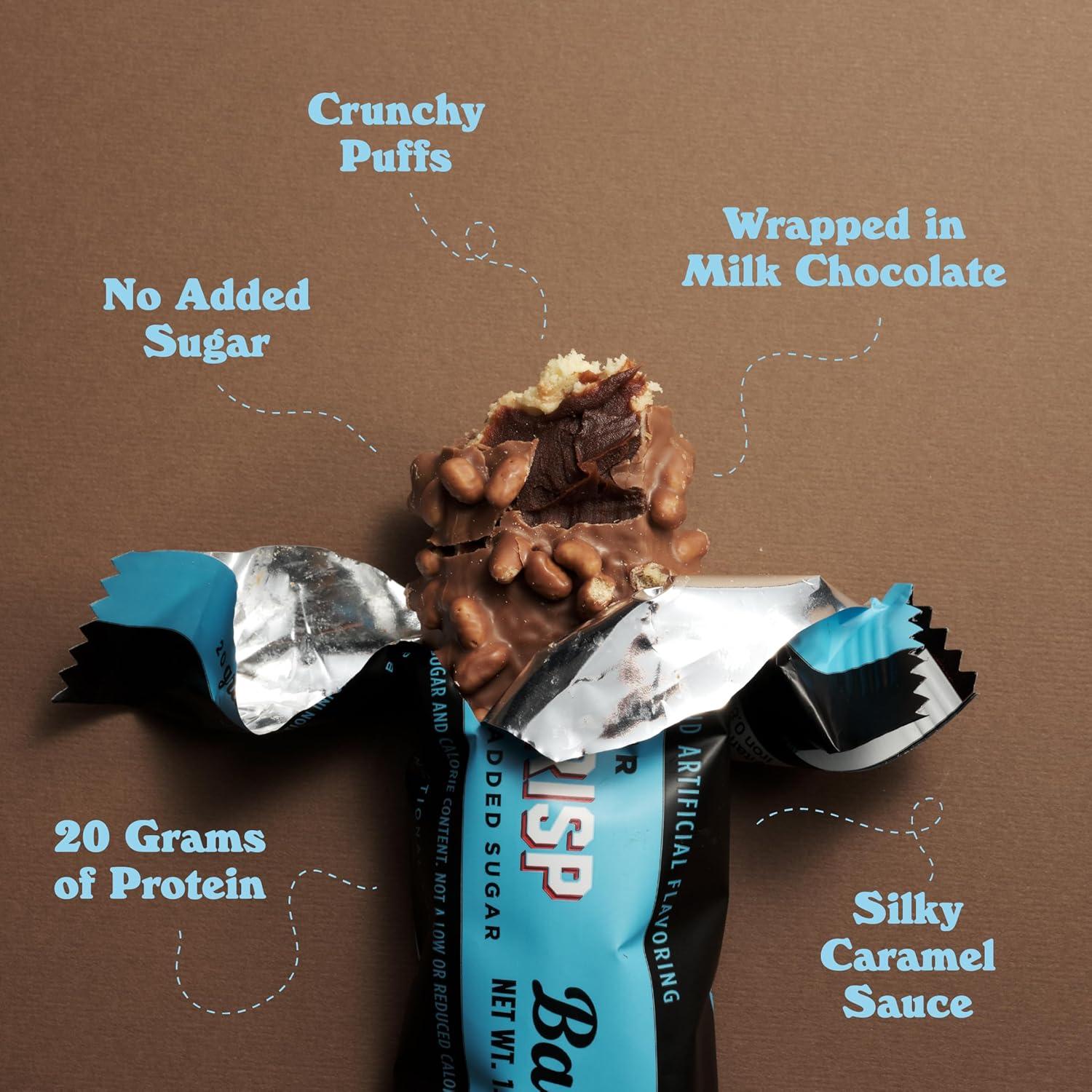 image:imageBarebells Protein Bars Peoples Choice Variety Pack 24 Bars 2 Packs of 12 20g High Protein Treats Chocolate Nutrition Bars with No Added Sugar OnTheGo Breakfast or PostWorkout SnackCreamy Crisp