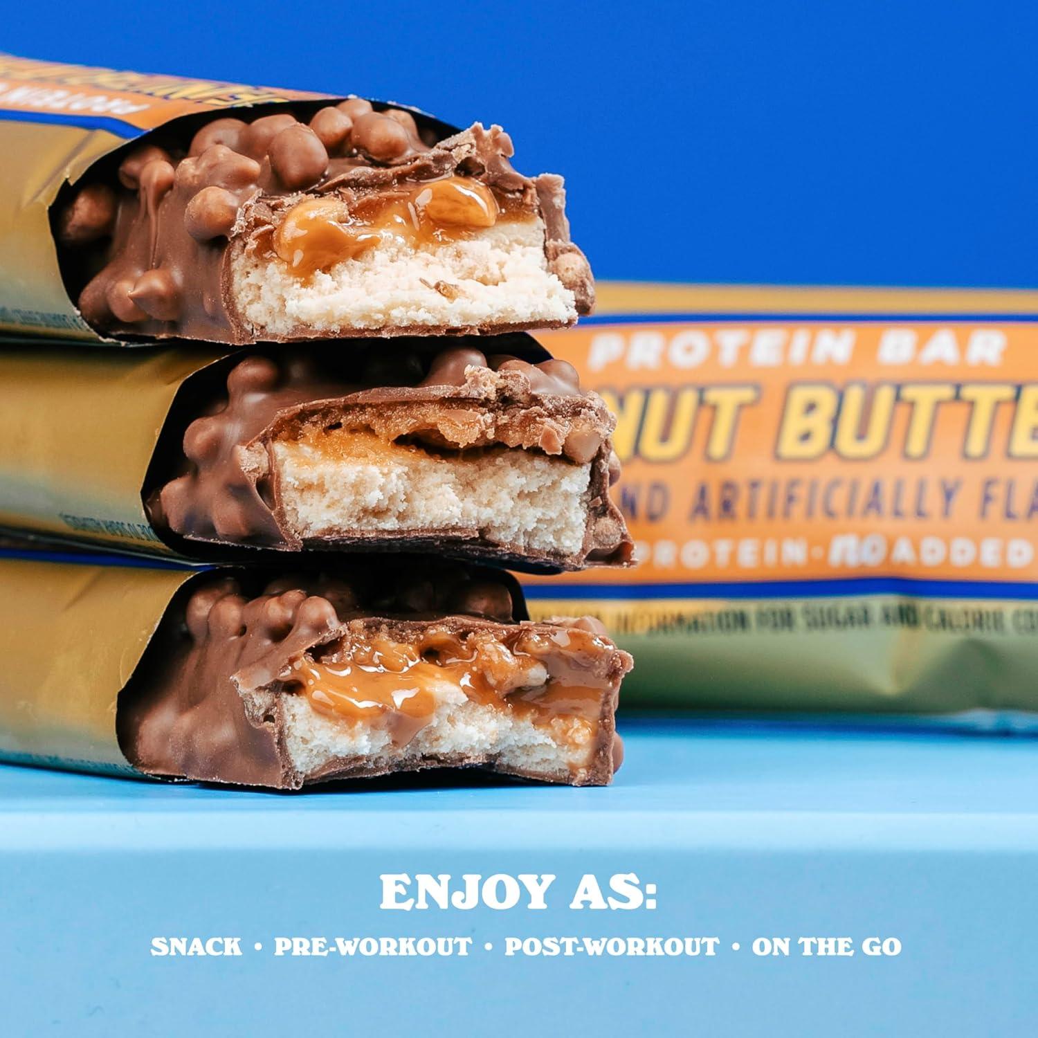 image:imageBarebells Protein Bars Peoples Choice Variety Pack 24 Bars 2 Packs of 12 20g High Protein Treats Chocolate Nutrition Bars with No Added Sugar OnTheGo Breakfast or PostWorkout SnackPeanut Butter