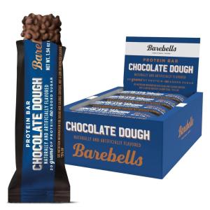 image:imageBarebells Protein Bars Peoples Choice Variety Pack  24 Bars 2 Packs of 12 20g High Protein Treats  Chocolate Nutrition Bars with No Added Sugar  OnTheGo Breakfast or PostWorkout SnackChocolate Dough