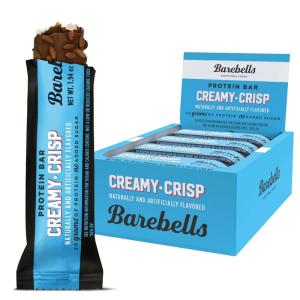 image:imageBarebells Protein Bars Peoples Choice Variety Pack  24 Bars 2 Packs of 12 20g High Protein Treats  Chocolate Nutrition Bars with No Added Sugar  OnTheGo Breakfast or PostWorkout SnackCreamy Crisp